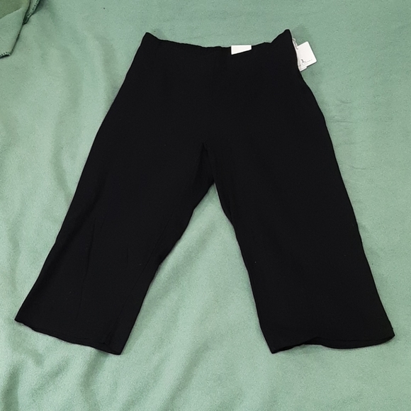 Linen blend capri pants Size 1x new with tags